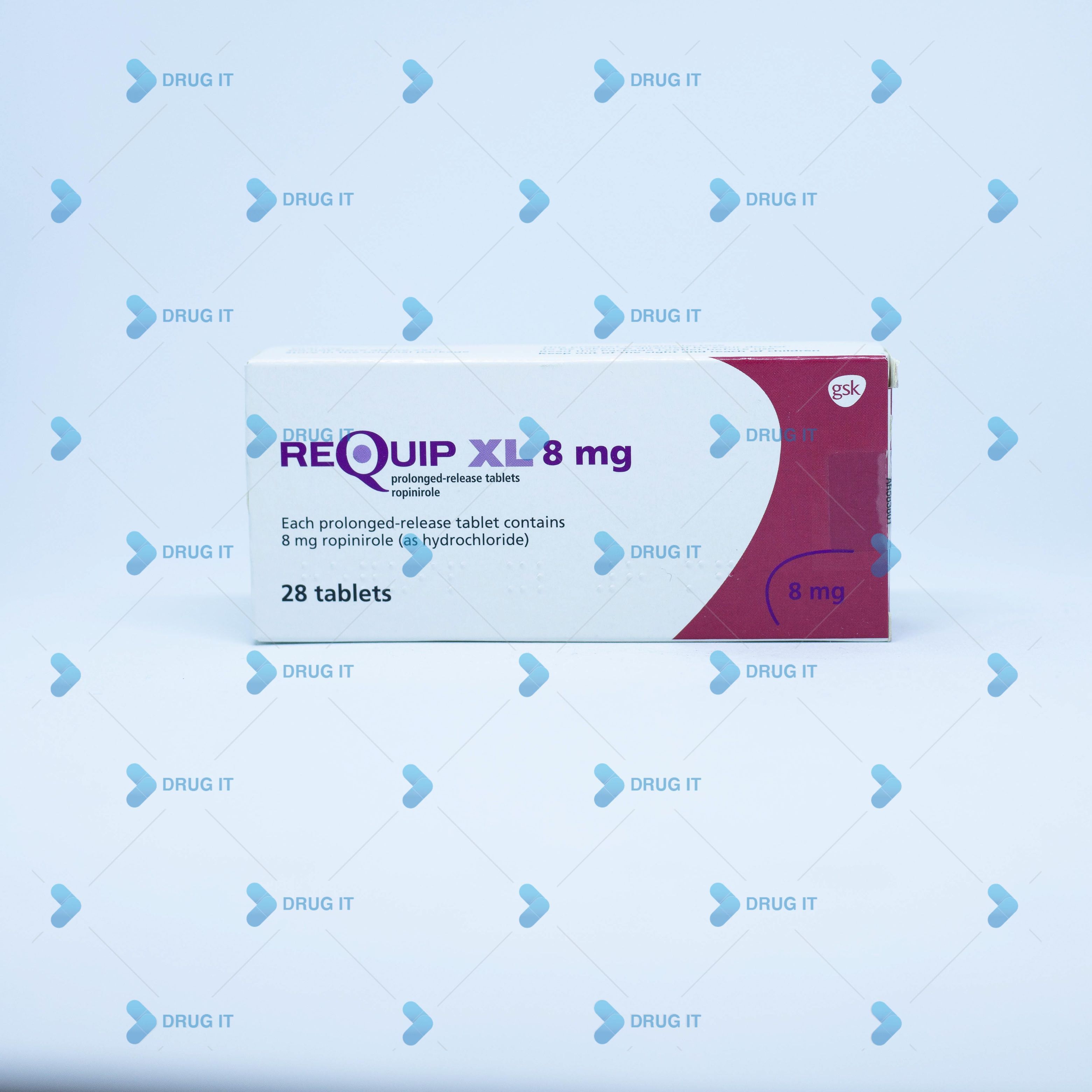Requip XL 8mg Tablet (28 Tablets)